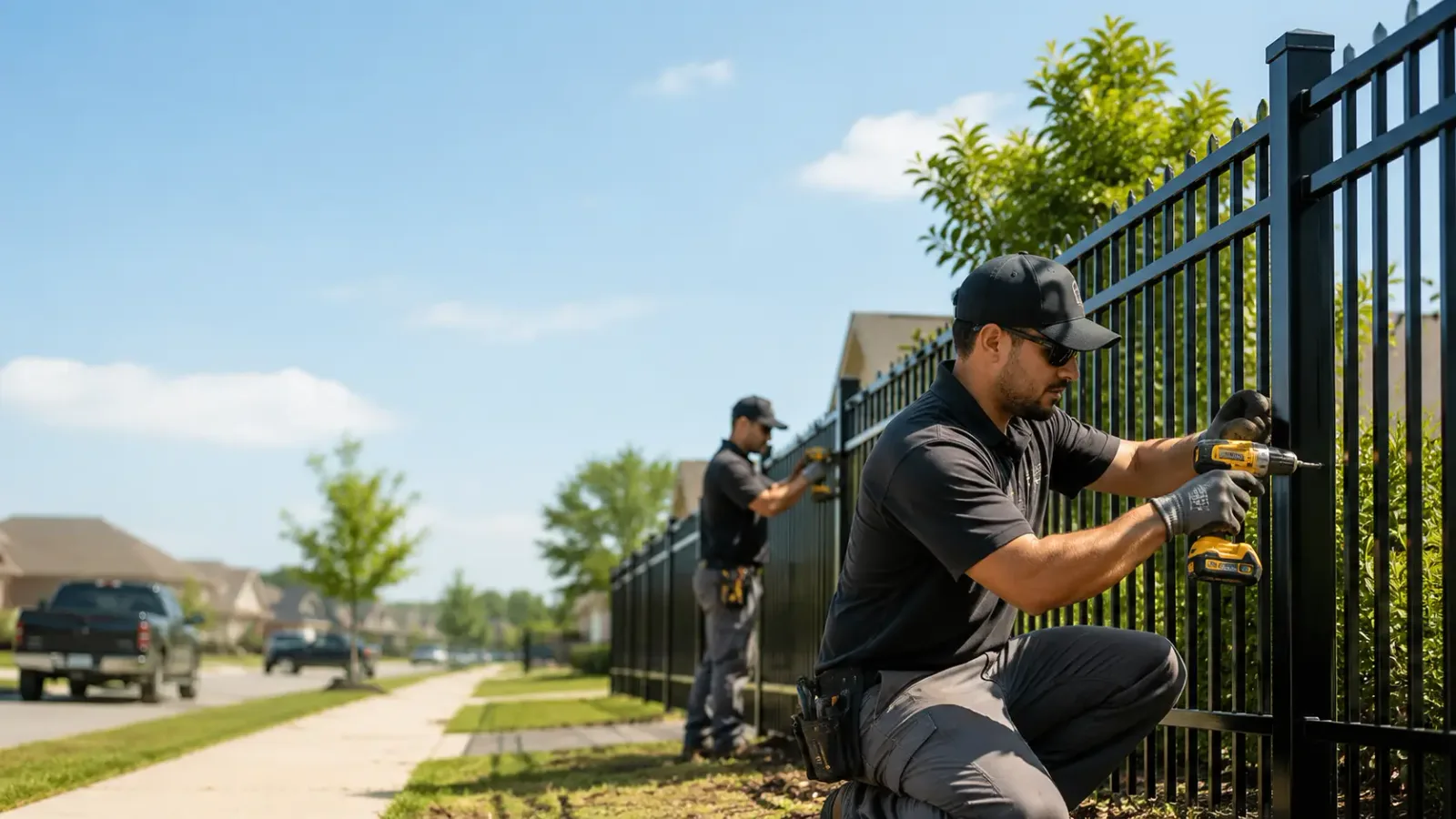 Metal Fence Installation in Red Bud, IL